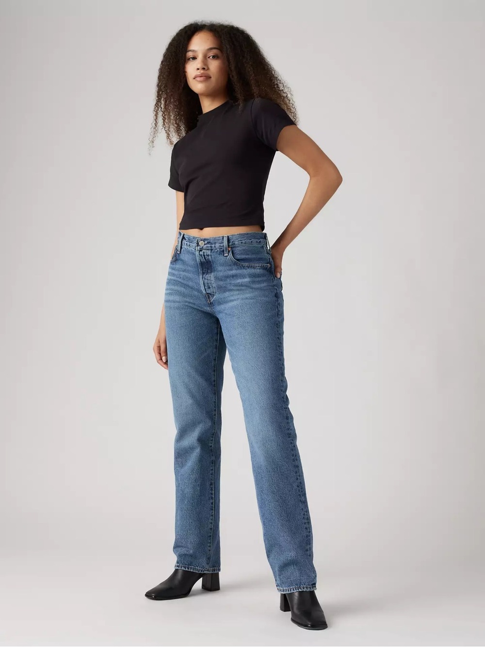 Levi’s 501 '90s High Rise Straight Leg Button Fly Jeans W27 L30 - Like New!